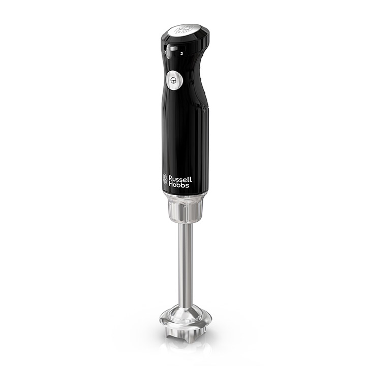 Retro Style Immersion Blender Black